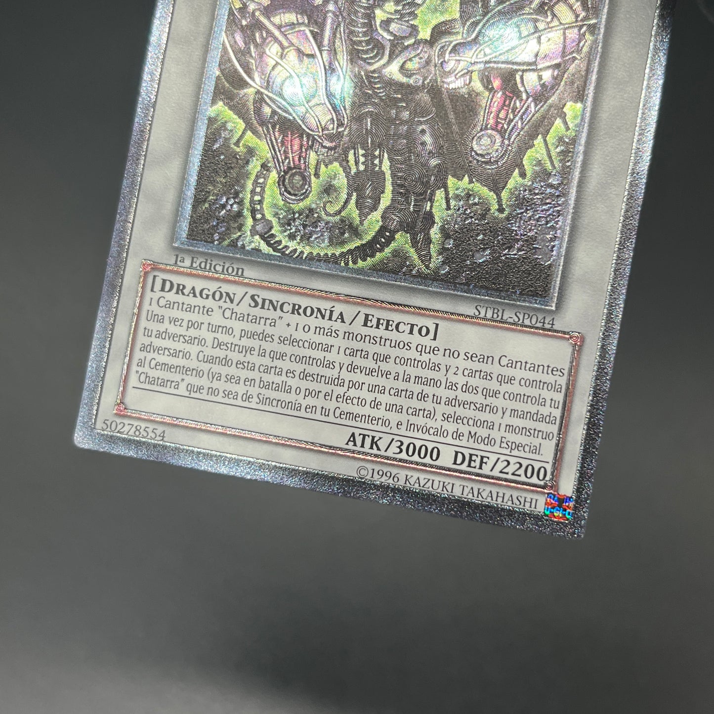 遊戯王　スクラップ・ツイン・ドラゴン/レリーフ/スペイン/1st/EU版