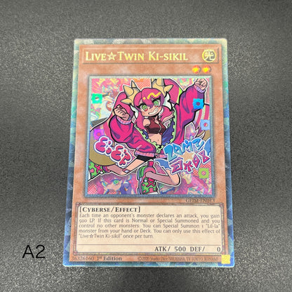 遊戯王　Ｌｉｖｅ☆Ｔｗｉｎ キスキル/コレクターズレア/英語/1st/EU版