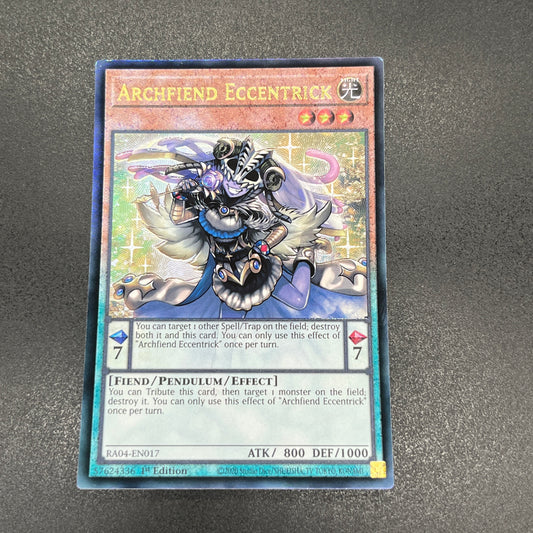 遊戯王　エキセントリック・デーモン/レリーフ/英語/1st/EU
