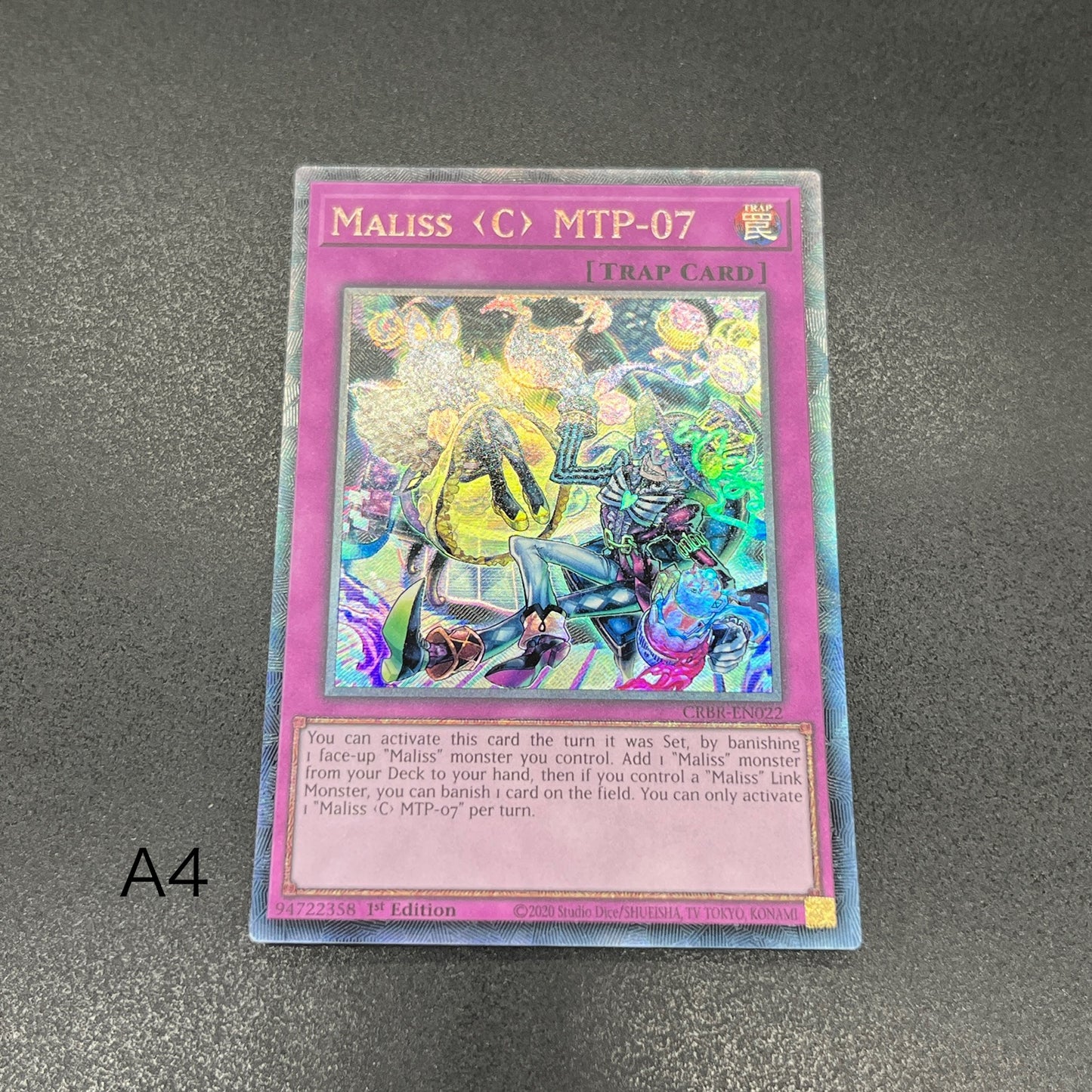 遊戯王　Ｍ∀ＬＩＣＥ＜Ｃ＞ＭＴＰ－０７/コレクターズ/英語/1st/EU版