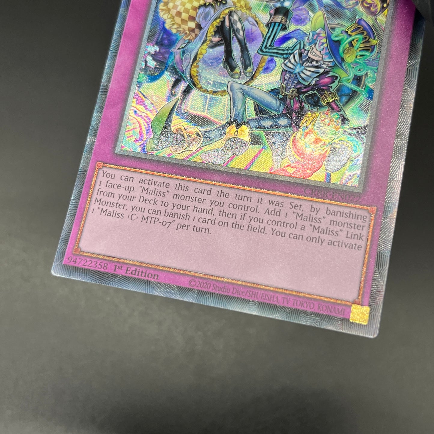 遊戯王　Ｍ∀ＬＩＣＥ＜Ｃ＞ＭＴＰ－０７/コレクターズ/英語/1st/EU版