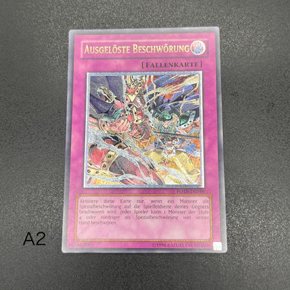 遊戯王　誘発召喚/レリーフ/ドイツ/EU版