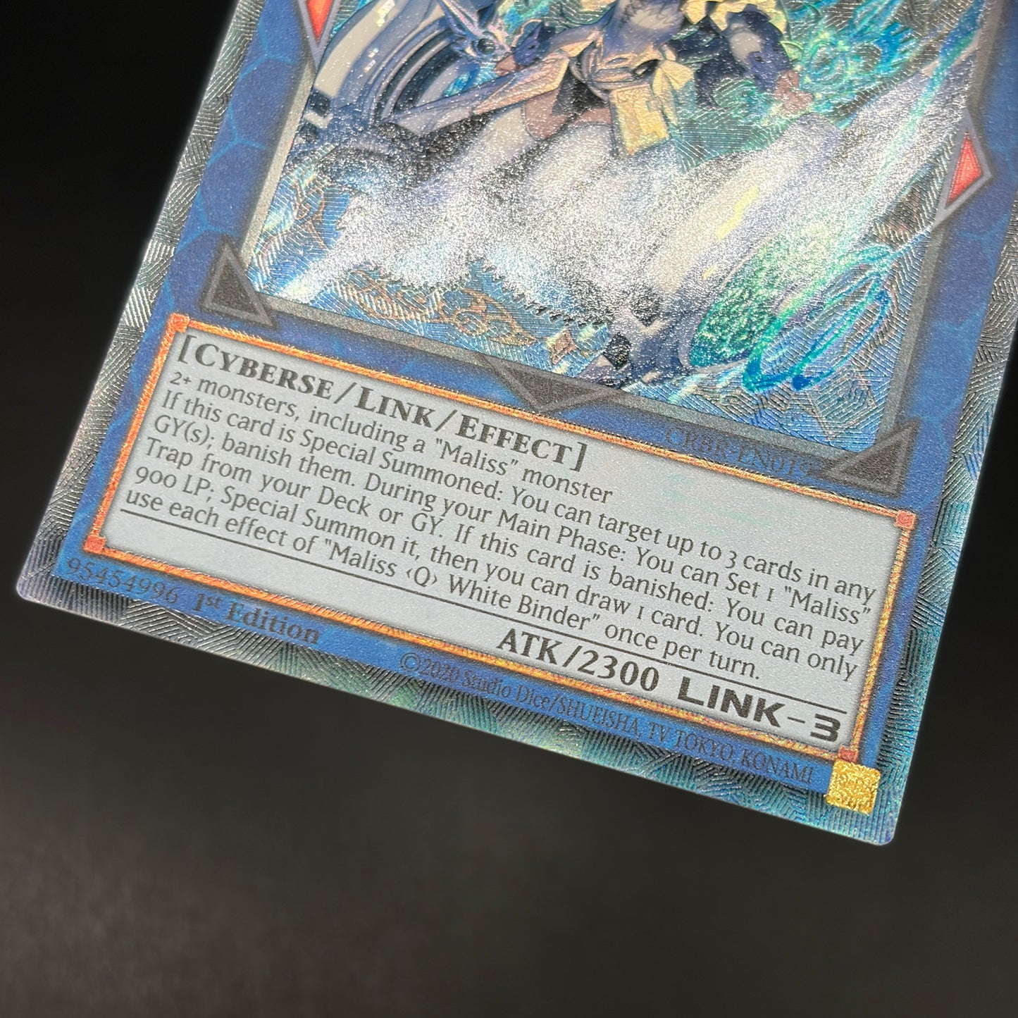 遊戯王　Ｍ∀ＬＩＣＥ＜Ｑ＞ＷＨＩＴＥ ＢＩＮＤＥＲ/コレクターズ/英語/1st/EU