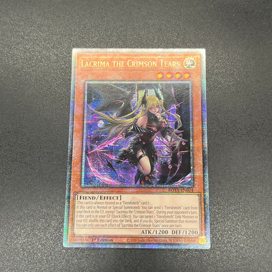 遊戯王　紅涙の魔ラクリモーサ/クオシク/英語/1st/EU版