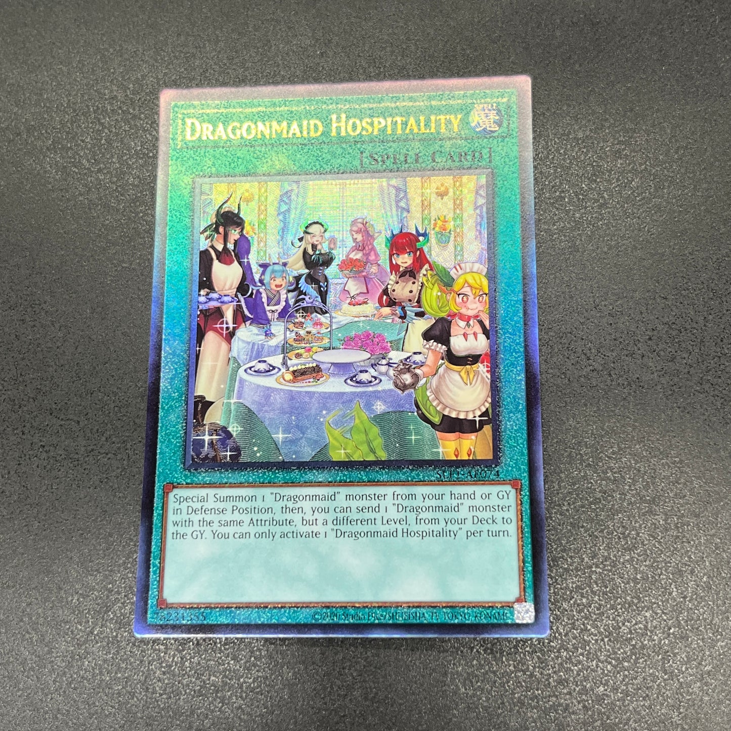 遊戯王　ドラゴンメイドのお心づくし/レリーフ/英語/泰亜版