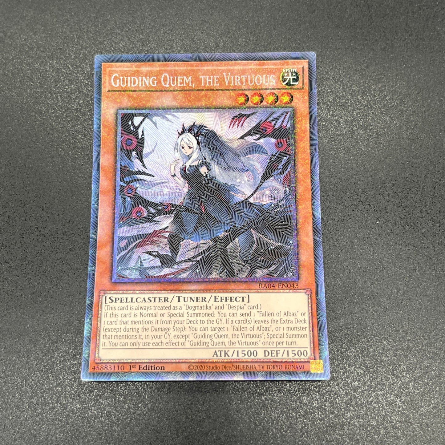 遊戯王　導きの聖女クエム/コレクターズ/英語/1st/EU