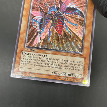 遊戯王　アルティメット・インセクトＬＶ７/レリーフ/ドイツ語/1st/EU版