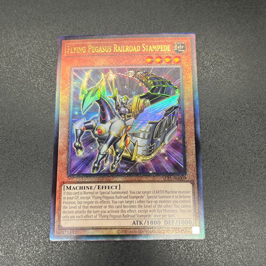 遊戯王　爆走軌道フライング・ペガサス/レリーフ/英語/泰亜版