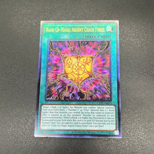 遊戯王　ＲＵＭ－アージェント・カオス・フォース/レリーフ/英語/泰亜版