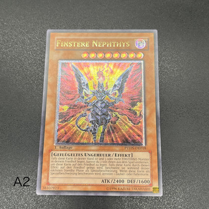 遊戯王　ダーク・ネフティス/レリーフ/ドイツ語/1st/EU版