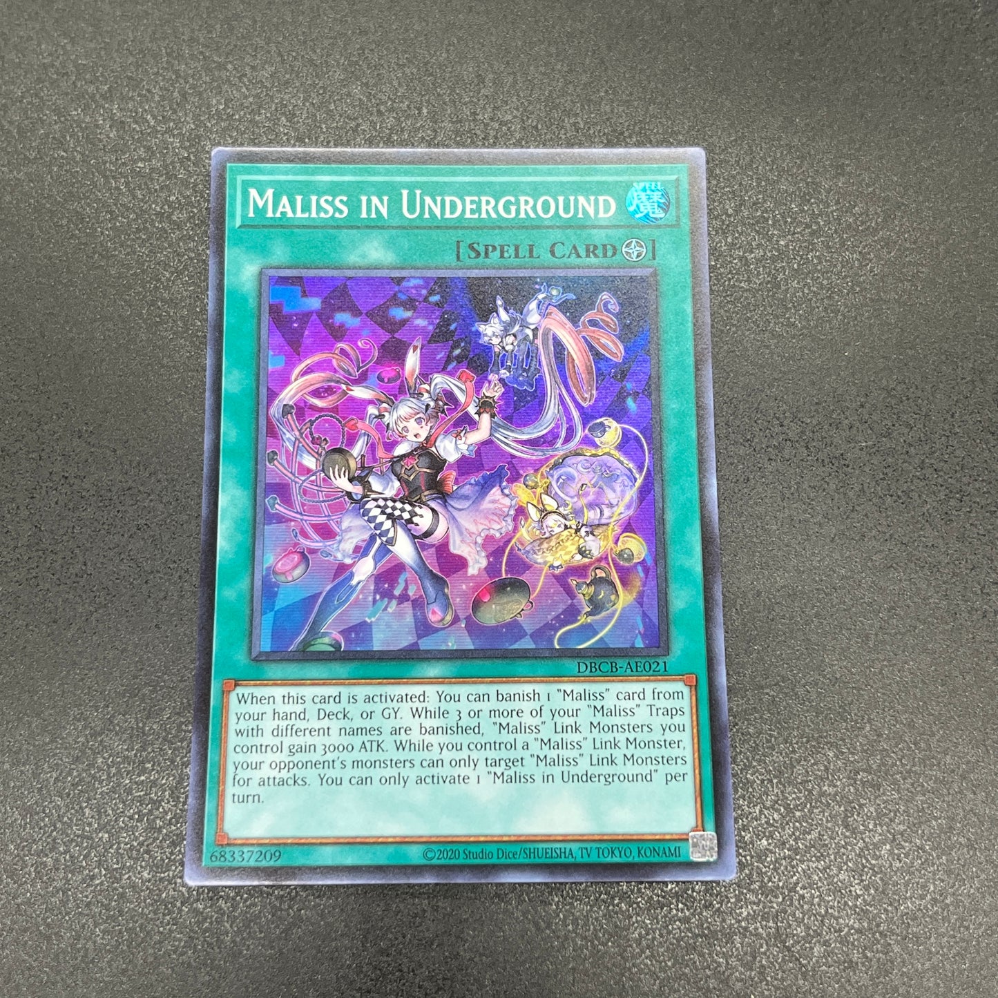 遊戯王　Ｍ∀ＬＩＣＥ ＩＮ ＵＮＤＥＲＧＲＯＵＮＤ/スーパー/英語/泰亜版