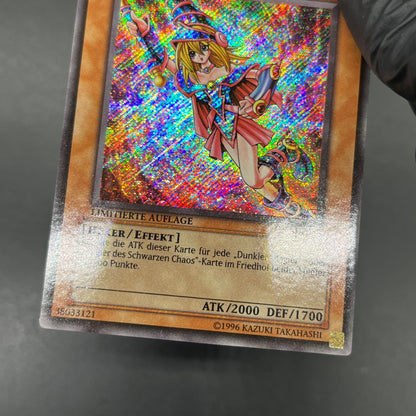 遊戯王　ブラック・マジシャン・ガール/シークレット/ドイツ語/EU