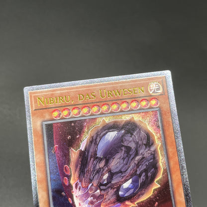 遊戯王　原始生命態ニビル/レリーフ/ドイツ/EU版