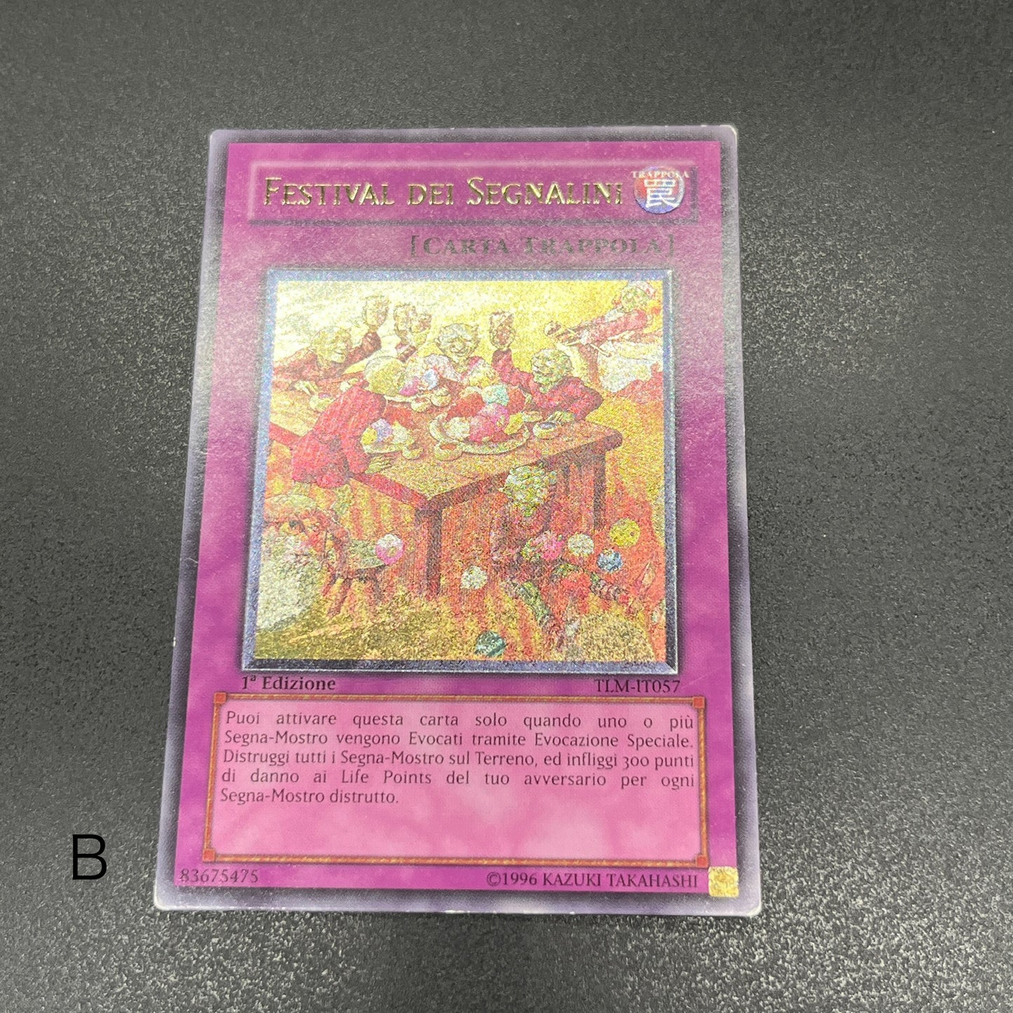 遊戯王　トークン謝肉祭/レリーフ/イタリア/1st/EU版