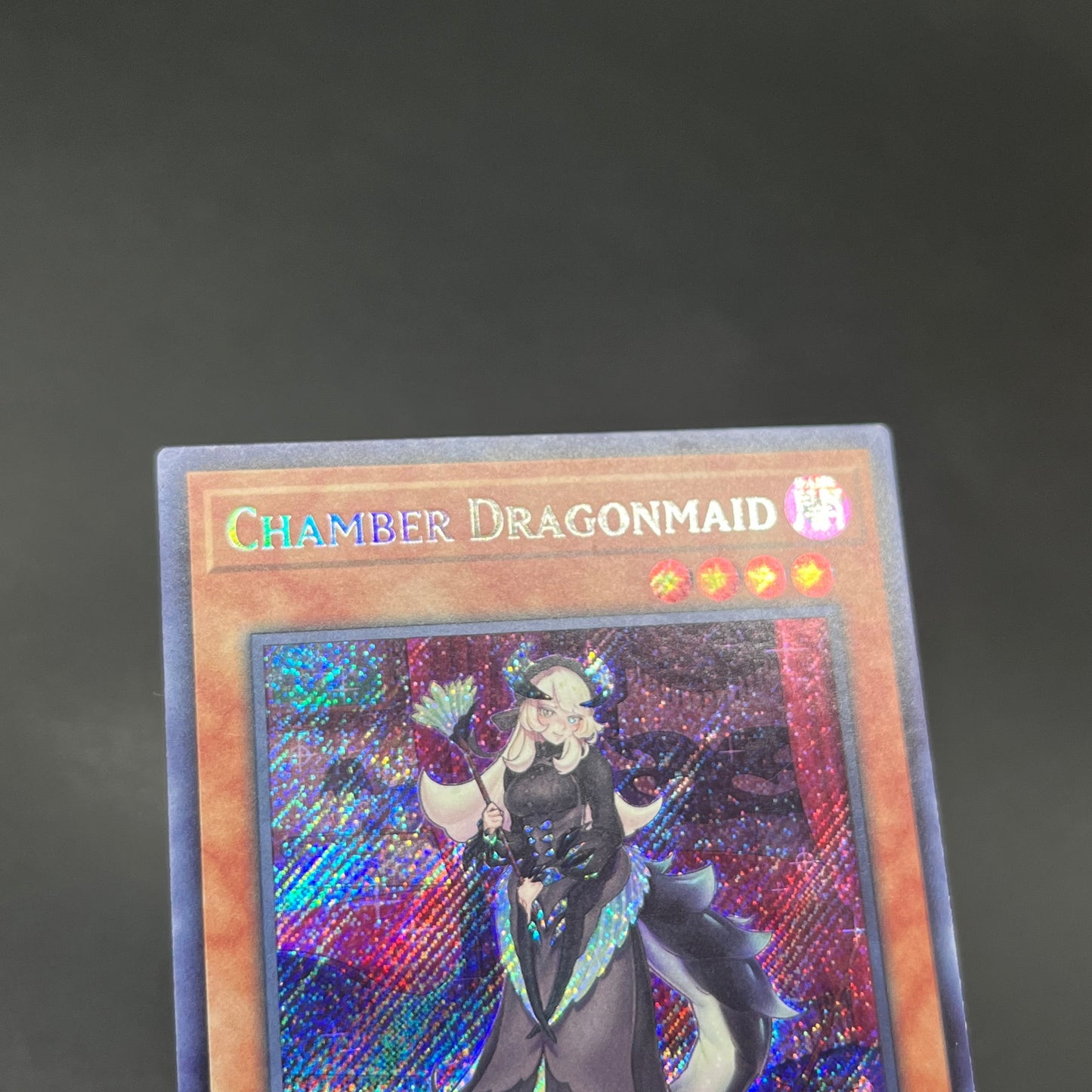 遊戯王　ドラゴンメイド・チェイム/シークレット/英語/1st