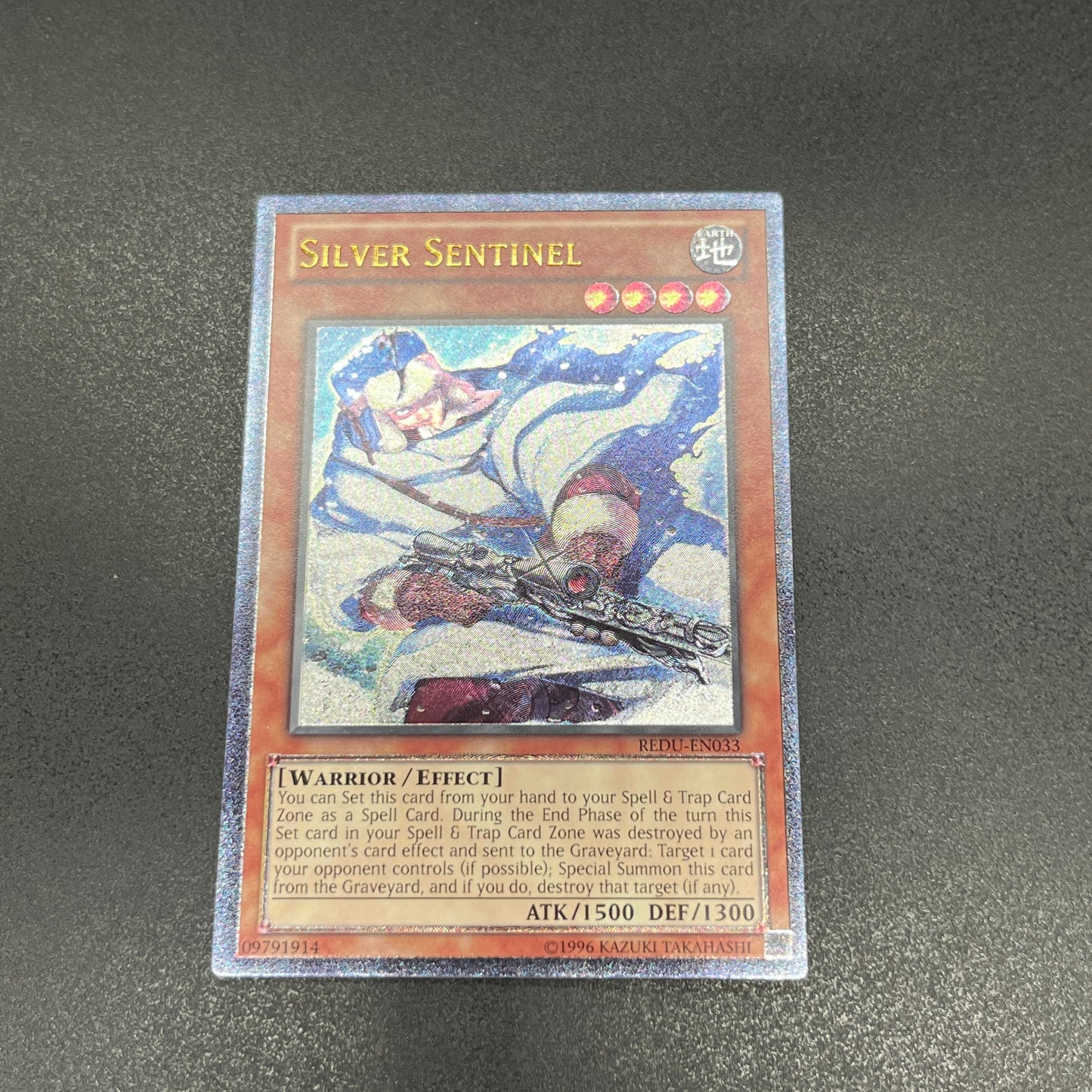 遊戯王　白銀のスナイパー/レリーフ/英語/EU版