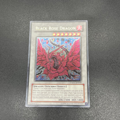 遊戯王　ブラック・ローズ・ドラゴン/レリーフ/英語/北米版