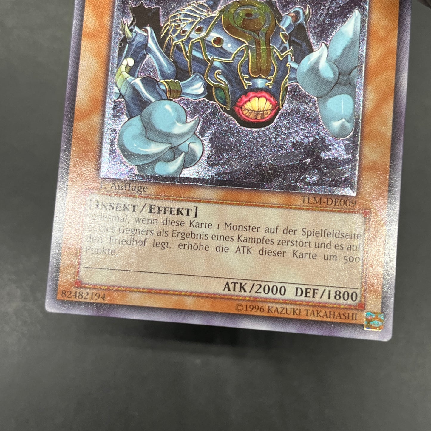 遊戯王　ミレニアム・スコーピオン/レリーフ/ドイツ/1st/EU版