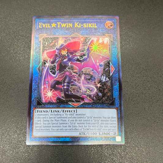 遊戯王　Ｅｖｉｌ★Ｔｗｉｎ キスキル/レリーフ/英語/泰亜版