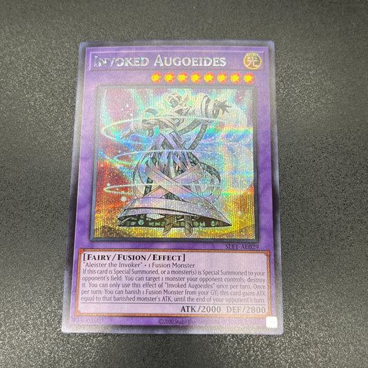 遊戯王　召喚獣アウゴエイデス/シークレット/英語/泰亜版