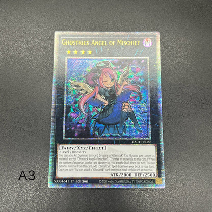 遊戯王　ゴーストリックの駄天使/QCシークレット/英語/1st/EU版