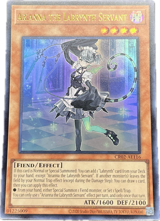 遊戯王　白銀の城の召使い アリアンナ/ウルトラ/英語/泰亜版