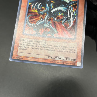 遊戯王　レッドアイズ・ブラックメタルドラゴン/シークレット/スペイン/EU版