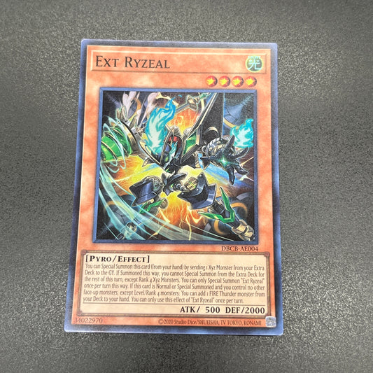 遊戯王　エクス・ライゼオル/スーパー/英語/泰亜版