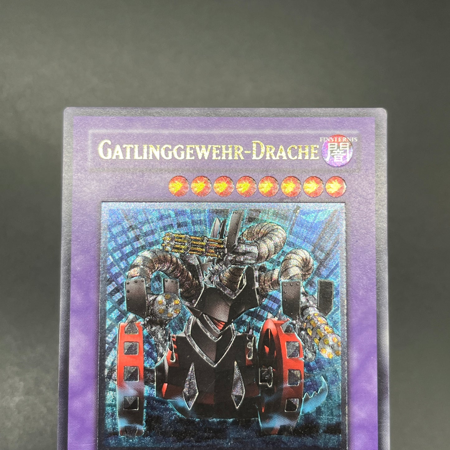 遊戯王　ガトリング・ドラゴン/レリーフ/ドイツ語/EU版