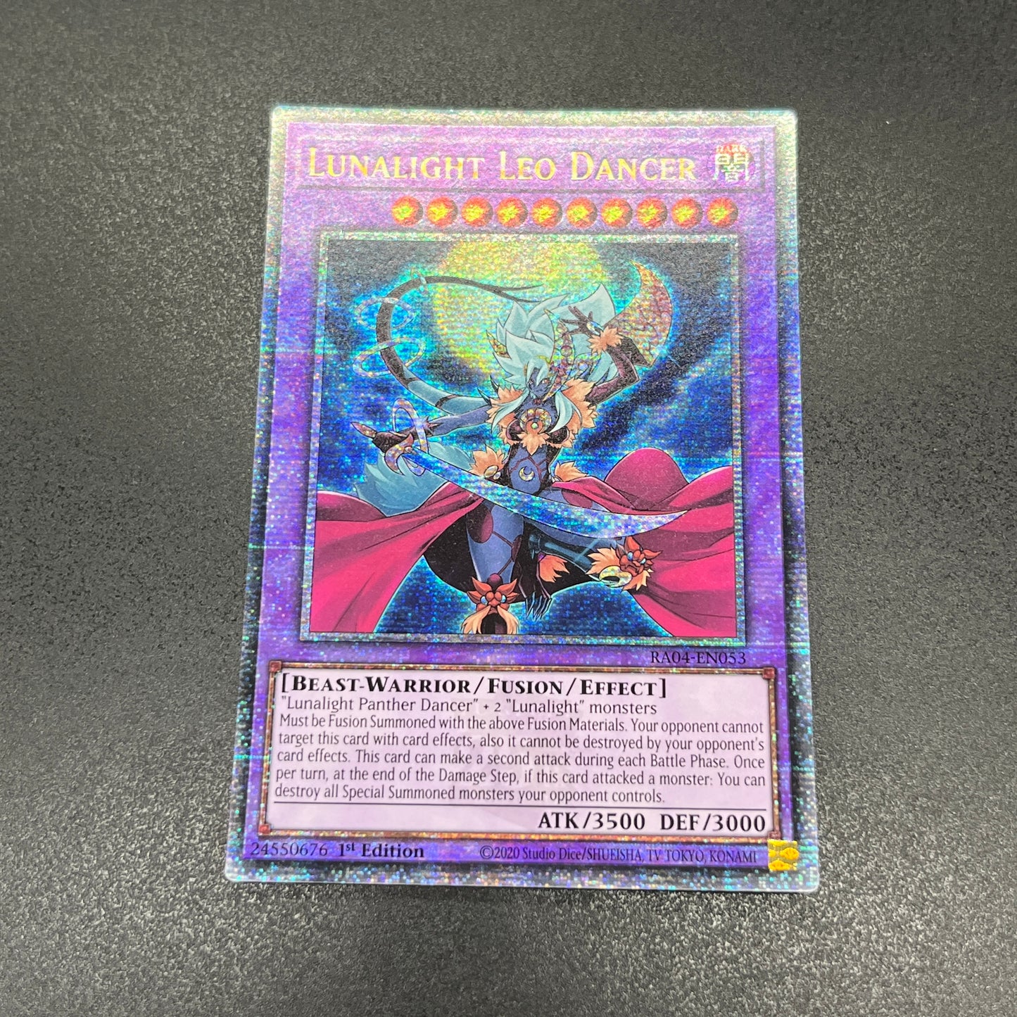 遊戯王　月光舞獅子姫/クオシク/英語/1st/EU