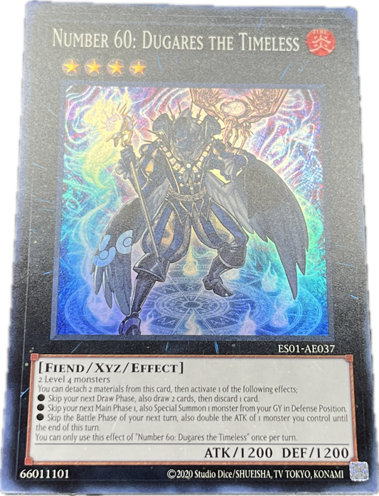 遊戯王　Ｎｏ.６０ 刻不知のデュガレス/スーパー/英語/泰亜版