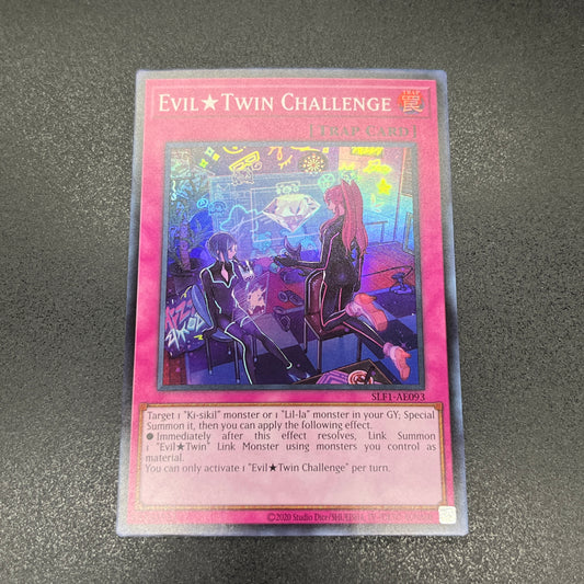 遊戯王　Ｅｖｉｌ★Ｔｗｉｎ チャレンジ/スーパー/英語/泰亜版