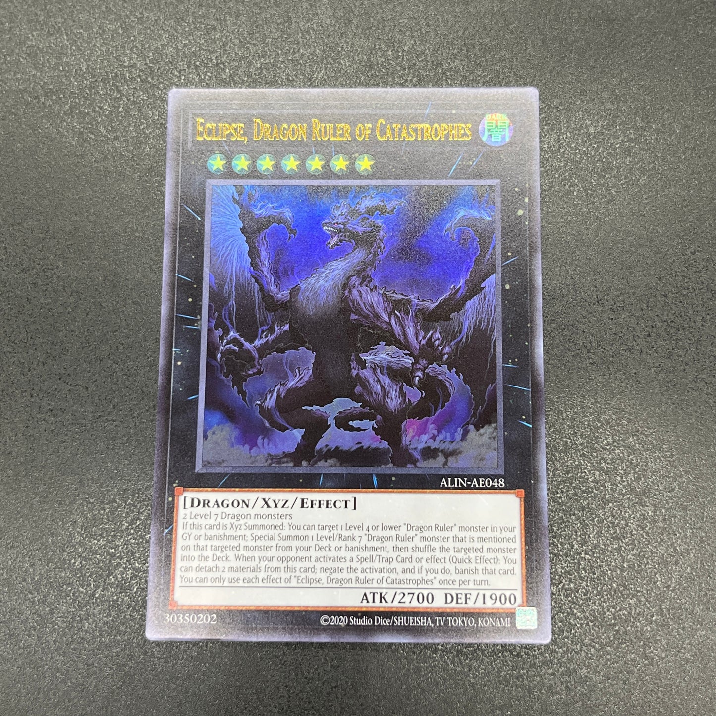 遊戯王　凶征竜－エクレプシス/ウルトラ/英語/泰亜版