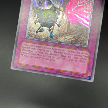 遊戯王　援護射撃/レリーフ/ドイツ/EU版