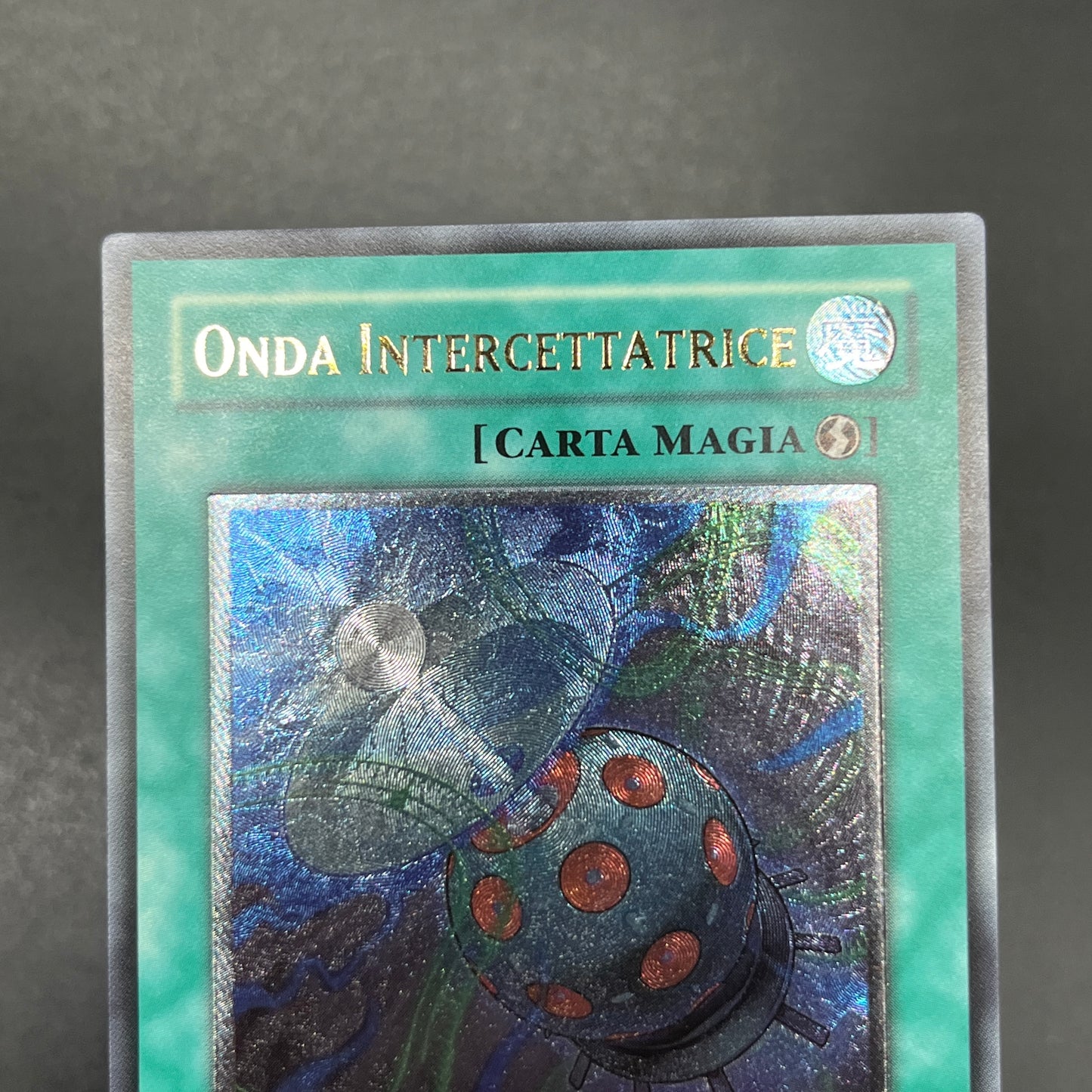 遊戯王　妨害電波/レリーフ/イタリア/EU版