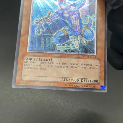 遊戯王　アトランティスの戦士/レリーフ/ドイツ語/EU版