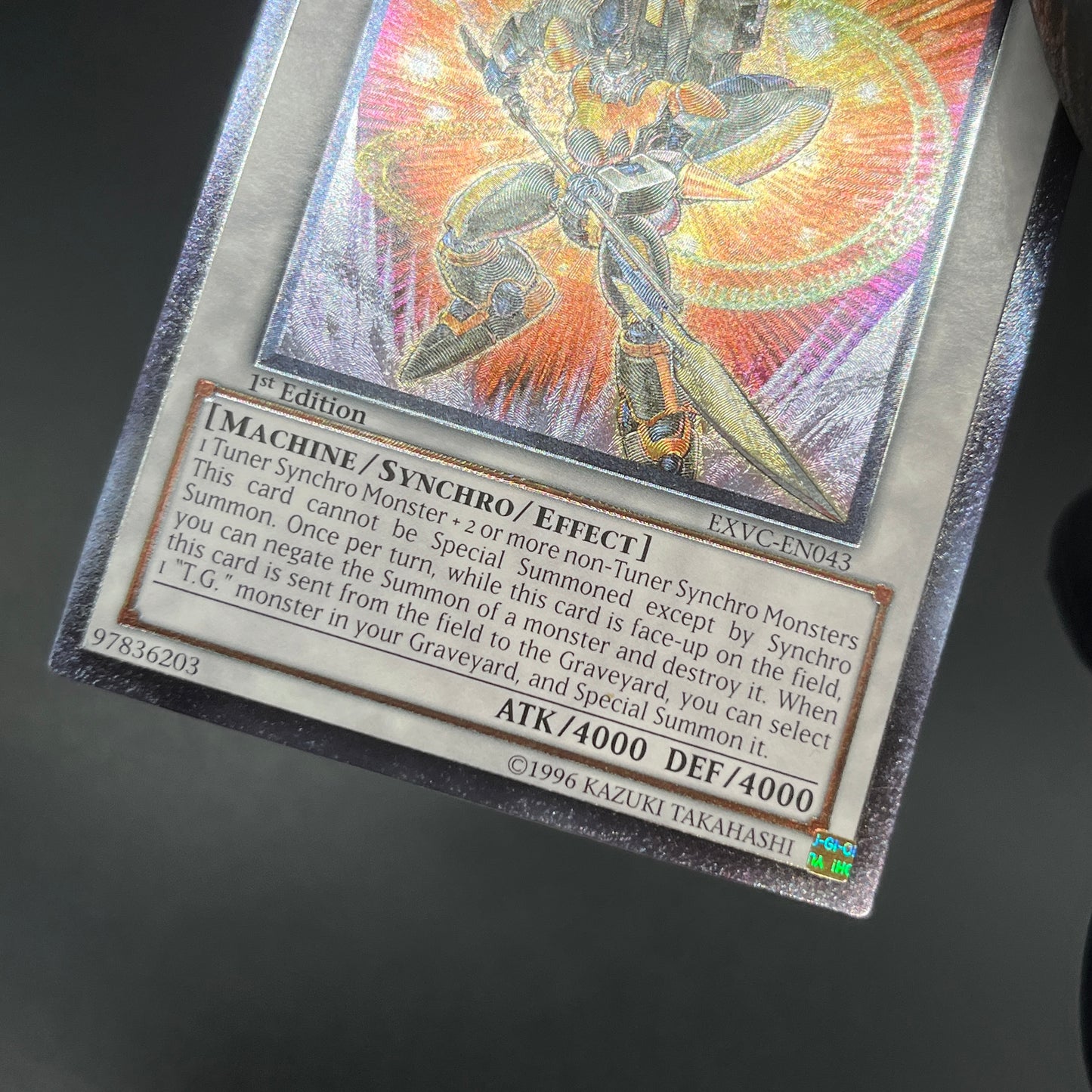 遊戯王　ＴＧ ハルバード・キャノン/レリーフ/英語/1st/北米版