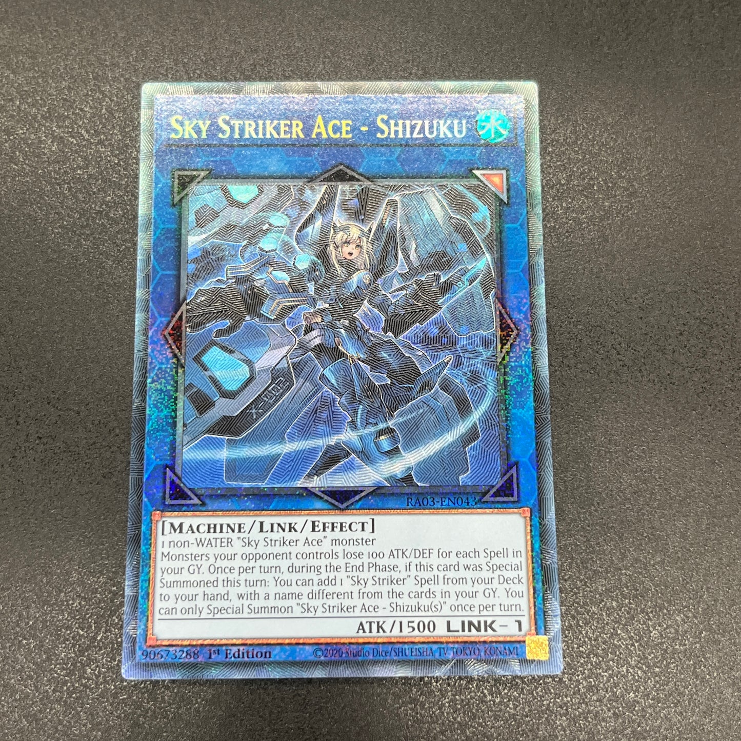 遊戯王　閃刀姫－シズク/コレクターズ/英語/1st/EU