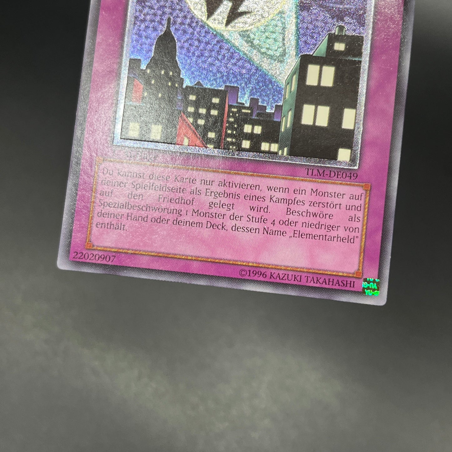 遊戯王　ヒーロー・シグナル/レリーフ/ドイツ語/1st/EU版