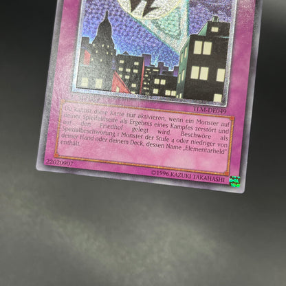 遊戯王　ヒーロー・シグナル/レリーフ/ドイツ語/1st/EU版