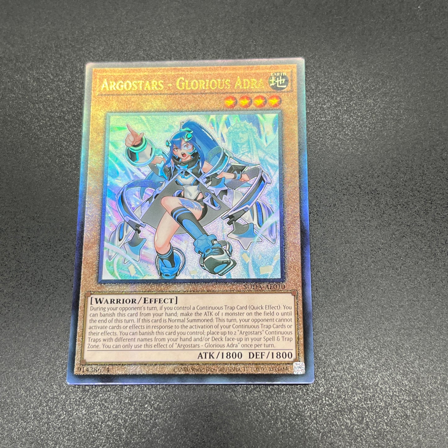 遊戯王　ＡＲＧ☆Ｓ－栄冠のアドラ/レリーフ/英語/泰亜版