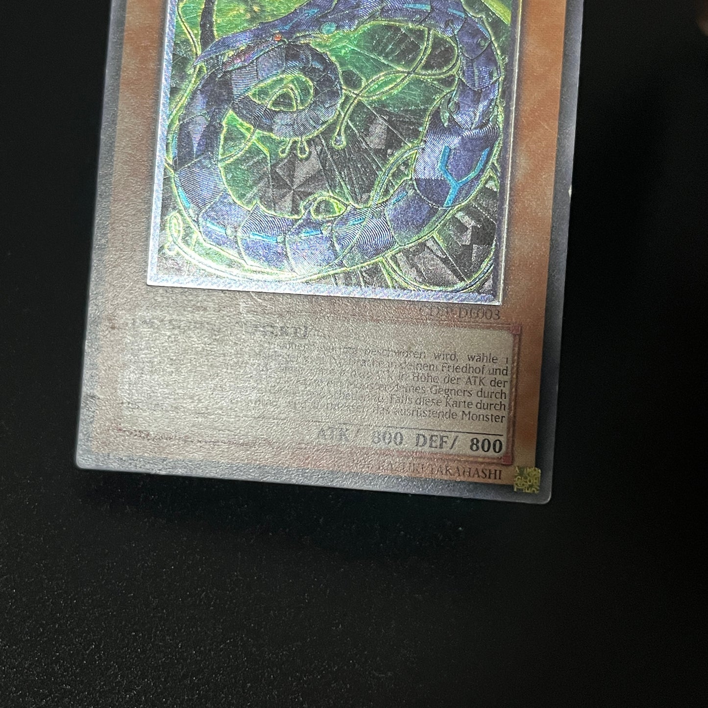 遊戯王　サイバー・ダーク・キール/レリーフ/ドイツ語/1st/EU版