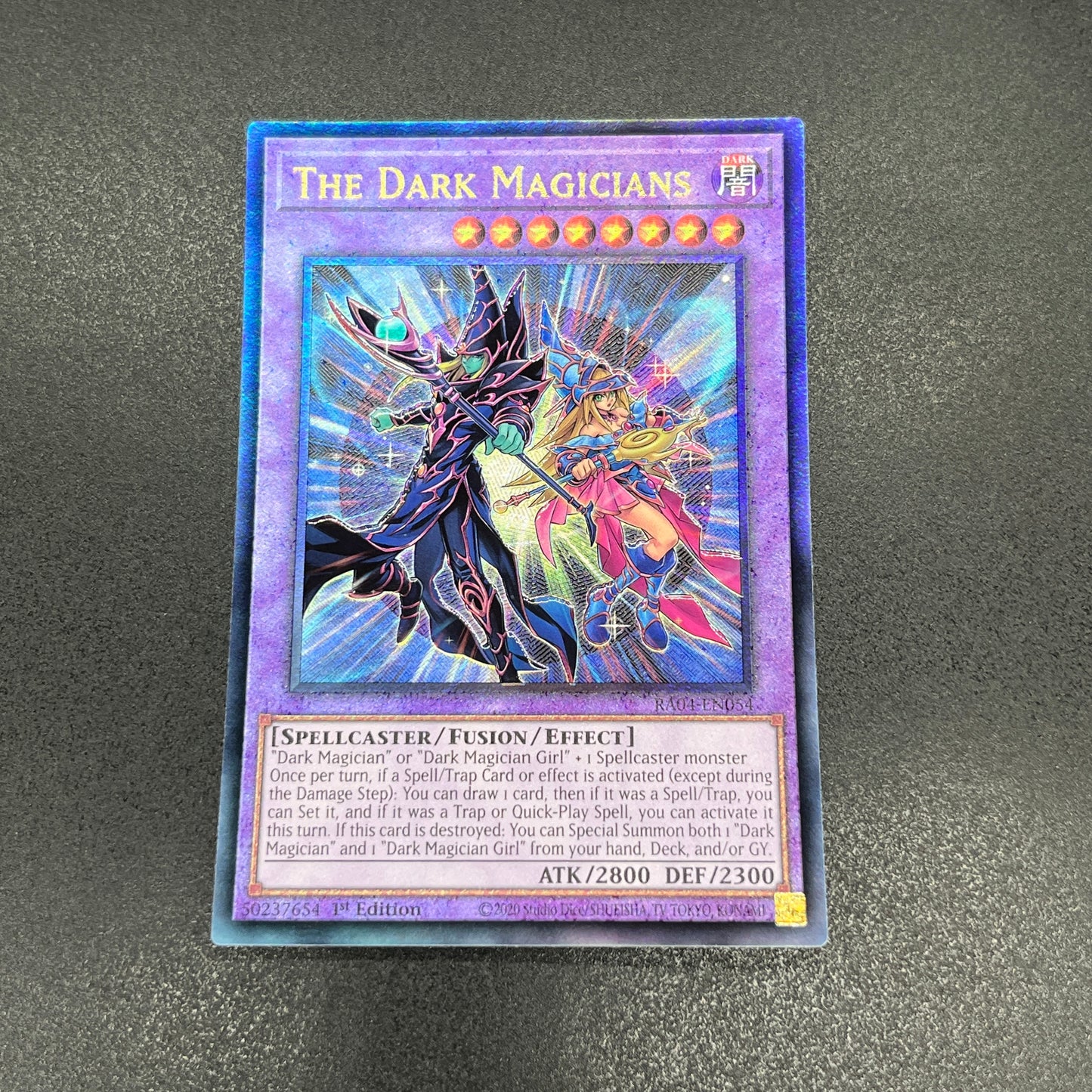 遊戯王　超魔導師－ブラック・マジシャンズ/レリーフ/英語/1st/EU