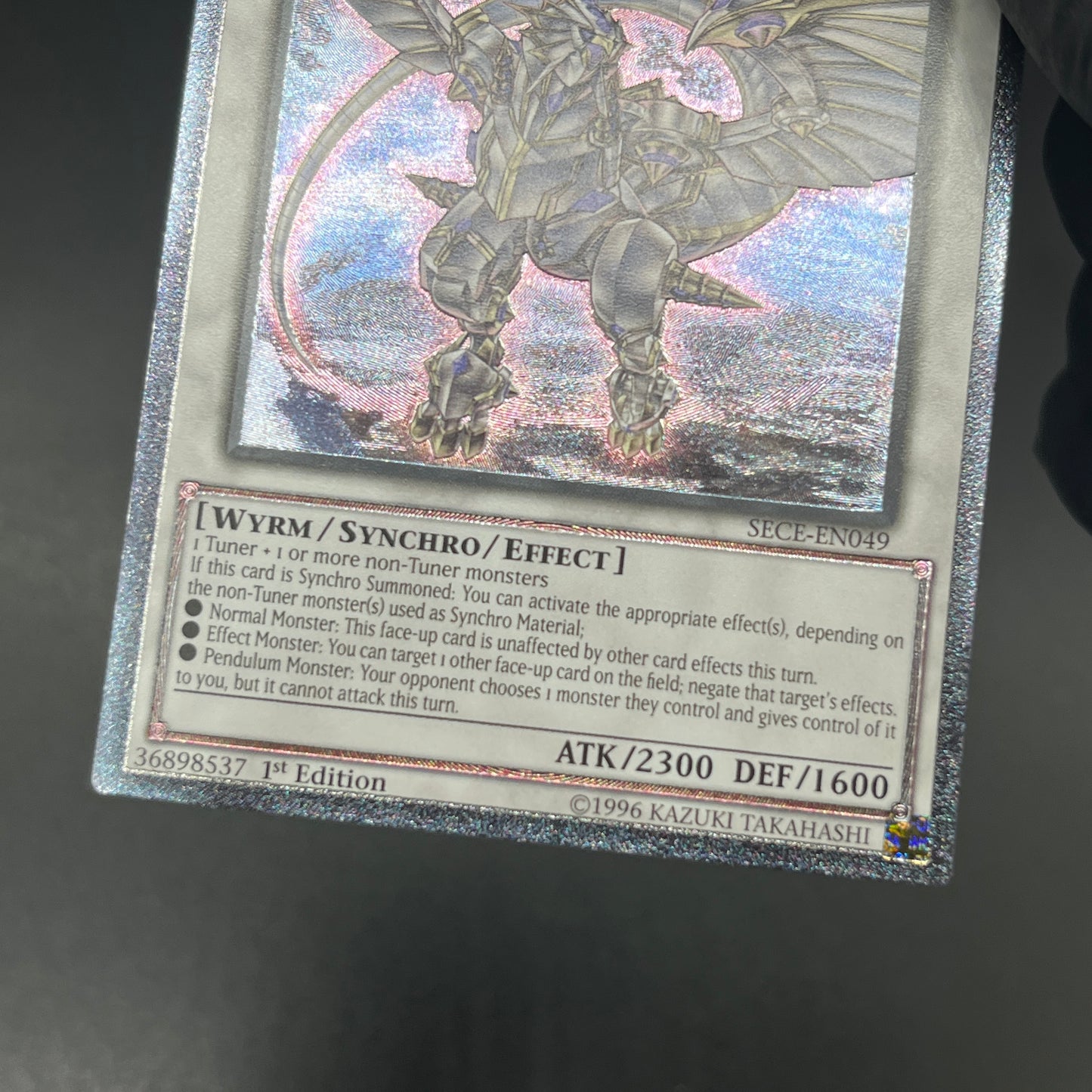 遊戯王　メタファイズ・ホルス・ドラゴン/レリーフ/英語/1st/EU版