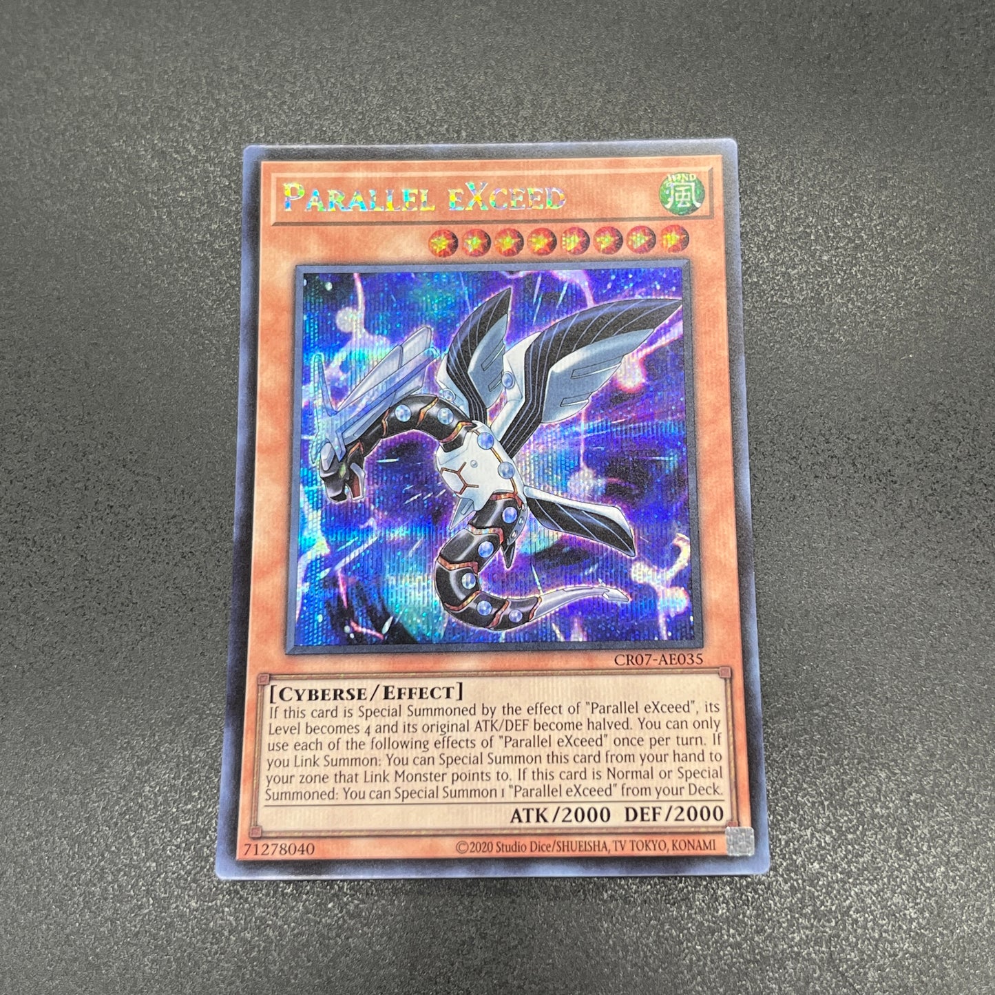 遊戯王　パラレルエクシード/シークレット/英語/泰亜版