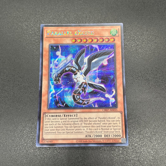 遊戯王　パラレルエクシード/シークレット/英語/泰亜版