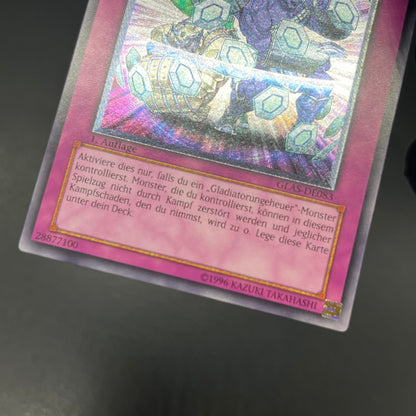 遊戯王　ディフェンシブ・タクティクス/レリーフ/ドイツ語/1st/EU版