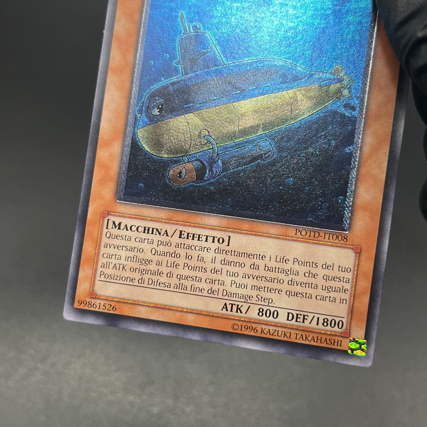 遊戯王　サブマリンロイド/レリーフ/イタリア/EU版