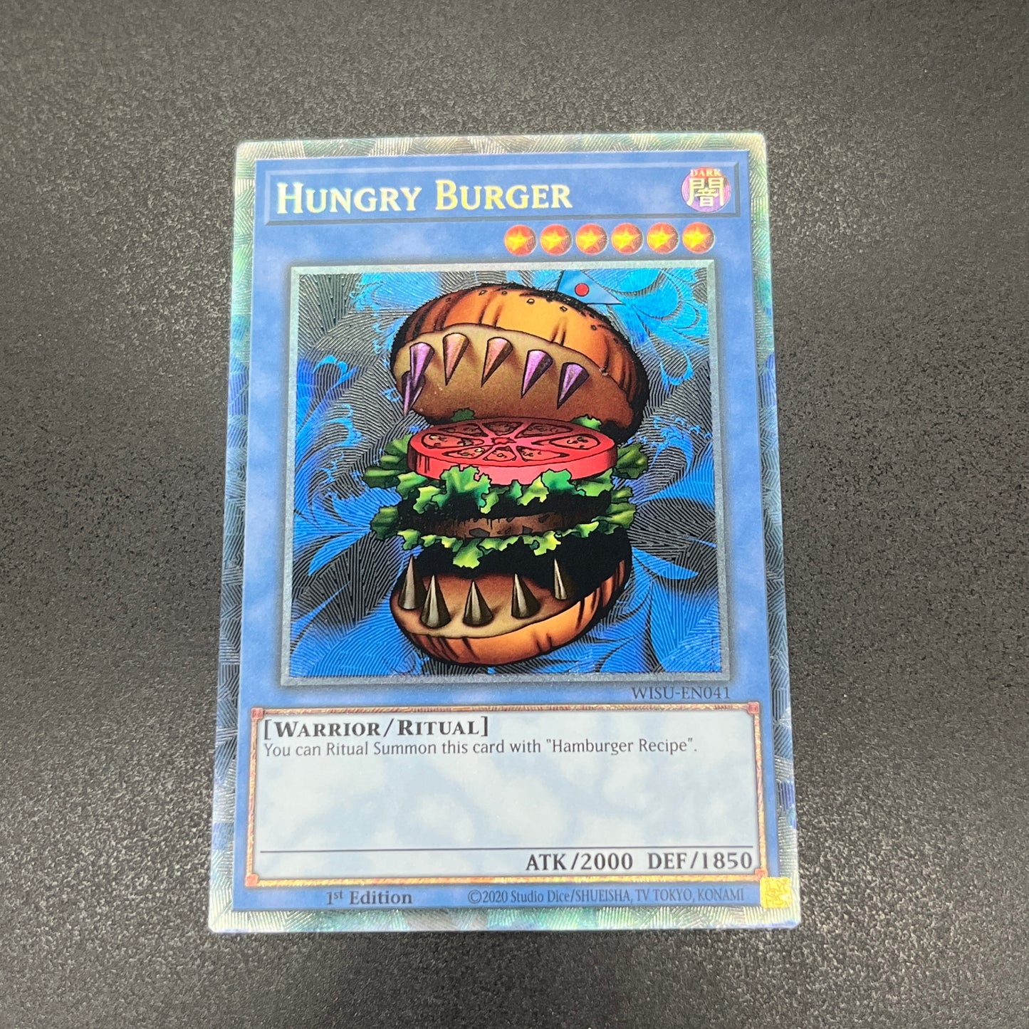 遊戯王　ハングリーバーガー/コレクターズレア/英語/EU版/1st