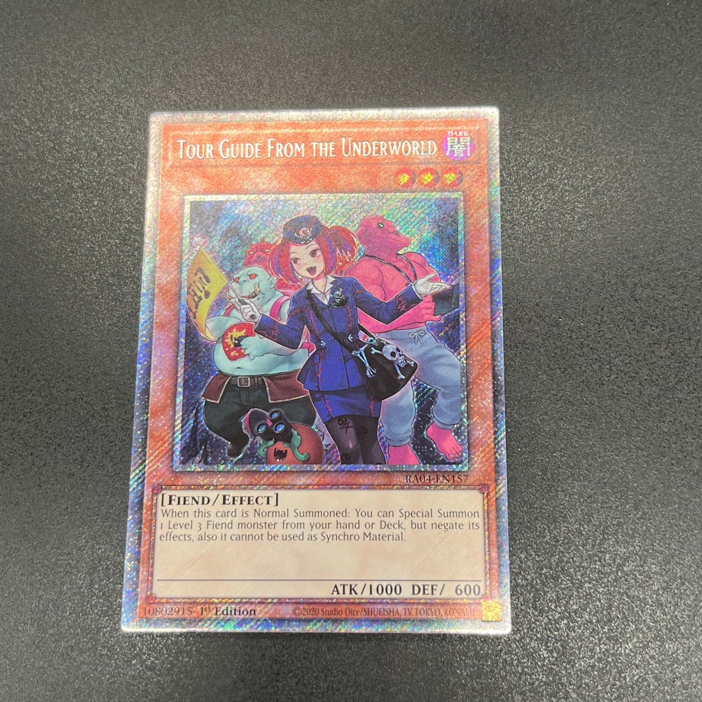 遊戯王　魔界発現世行きデスガイド/プラチナ/英語/1st/EU版